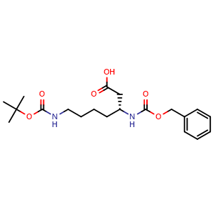 CBZ-D-ß-HoLys(Boc)-OH
