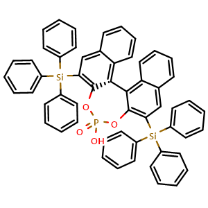 (11bs)-4-hydroxy-2,6-bis(triphenylsilyl)dinaphtho[2,1-d:1',2'-f][1,3,2]dioxaphosphepine 4-oxide