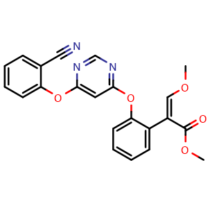 Chemical structure of (Z)-Azoxystrobin , CAS 143130-94-3, AChemBlock S89740