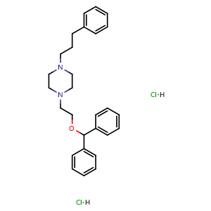 Chemical structure of GBR 12935 dihydrochloride , CAS 67469-81-2, AChemBlock S89743