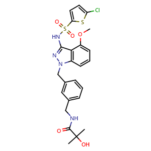 Chemical structure of GSK 2239633A , CAS 1240516-71-5, AChemBlock S89768