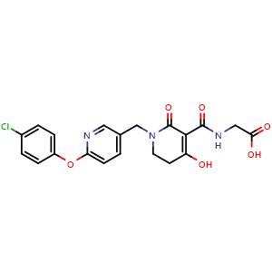 Chemical structure of TP0463518 , CAS 1558021-37-6, AChemBlock S89769