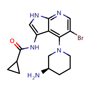 Chemical structure of GDC0575 , CAS 1196541-47-5, AChemBlock S89794
