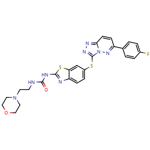 Chemical structure of SAR125884 , CAS 1116743-46-4, AChemBlock S89796