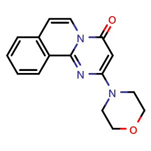 2-morpholino-4H-pyrimido[2,1-a]isoquinolin-4-one