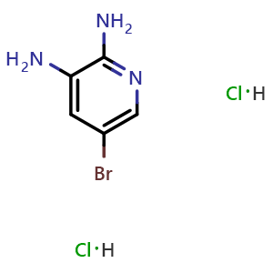 5-bromopyridine-2,3-diamine dihydrochloride