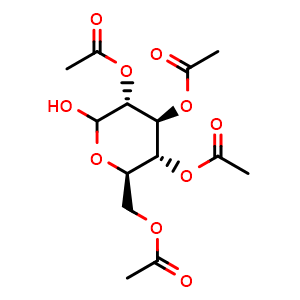 [(2R,3R,4S,5R)-3,4,5-tris(acetyloxy)-6-hydroxyoxan-2-yl]methyl acetate