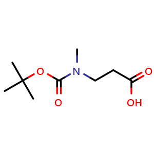 3-((tert-Butoxycarbonyl)(methyl)amino)propanoic acid