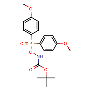 tert-Butyl (bis(4-methoxyphenyl)phosphoryl)oxycarbamate