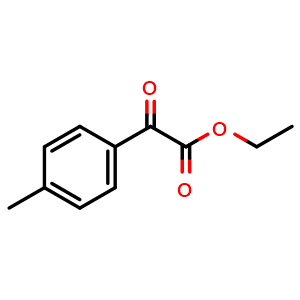 Chemical structure of 4-Methyl-oxo-benzeneacetic acid ethyl ester , CAS 5524-56-1, AChemBlock T100628