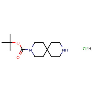 tert-butyl 3,9-diazaspiro[5.5]undecane-3-carboxylate hydrochloride