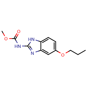 Chemical structure of Oxibendazole , CAS 20559-55-1, AChemBlock T101011