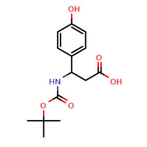 Boc-(RS)-3-Amino-3-(4-hydroxyphenyl)-propionic acid