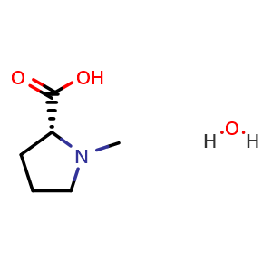 (2R)-1-methylpyrrolidine-2-carboxylic acid hydrate