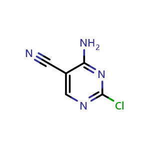 4-amino-2-chloropyrimidine-5-carbonitrile