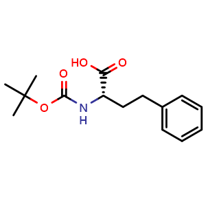 Chemical structure of Boc-L-Homophenylalanine , CAS 100564-78-1, AChemBlock T101541