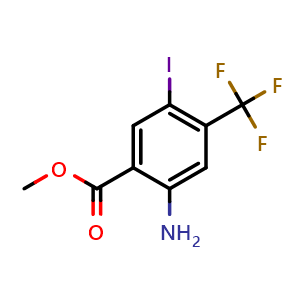 Methyl 2-amino-4-trifluoromethyl-5-iodobenzoate