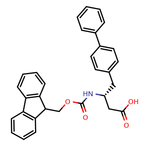 (R)-3-((((9H-fluoren-9-yl)methoxy)carbonyl)amino)-4-([1,1'-biphenyl]-4-yl)butanoic acid