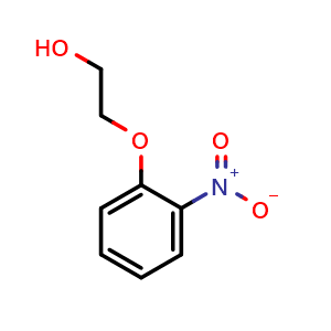 Chemical structure of 2-(2-Nitrophenoxy)ethanol , CAS 16365-25-6, AChemBlock T101728