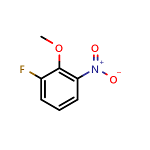 1-fluoro-2-methoxy-3-nitro-benzene