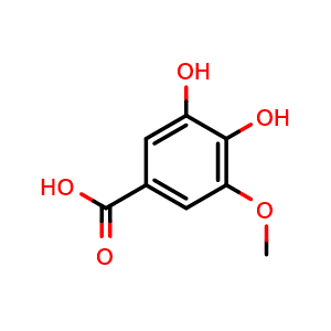 3,4-Dihydroxy-5-methoxybenzoic acid