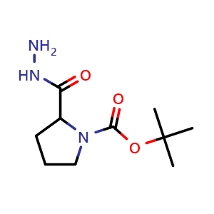 tert-butyl 2-(hydrazinecarbonyl)pyrrolidine-1-carboxylate