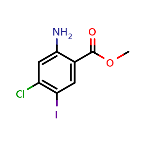 Methyl 2-amino-4-chloro-5-iodobenzoate