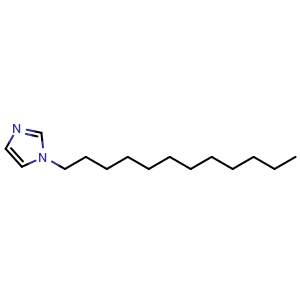 Chemical structure of 1-dodecyl-1h-imidazole , CAS 4303-67-7, AChemBlock T102024