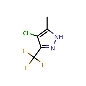 4-chloro-5-methyl-3-(trifluoromethyl)-1H-pyrazole