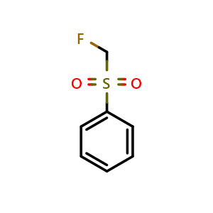 Chemical structure of fluoromethylsulfonylbenzene , CAS 20808-12-2, AChemBlock T102198