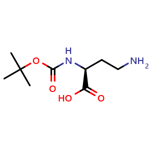 (S)-4-Amino-2-(Boc-amino)butanoic acid