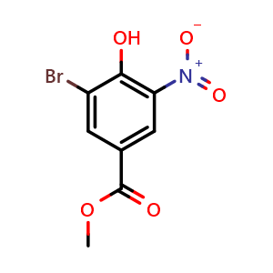 methyl 3-bromo-4-hydroxy-5-nitrobenzenecarboxylate