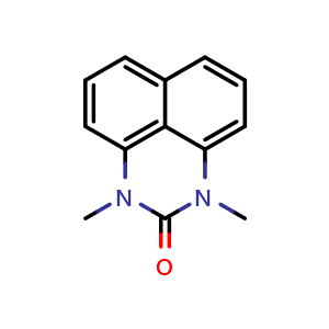 Chemical structure of 1,3-dimethylperimidin-2-one , CAS 2306-08-3, AChemBlock T89896
