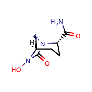 (1R,2S,5R)-6-hydroxy-7-oxo-1,6-diazabicyclo[3.2.1]octane-2-carboxamide