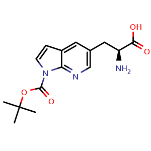 (2S)-2-amino-3-(1-tert-butoxycarbonylpyrrolo[2,3-b]pyridin-5-yl)propanoic acid