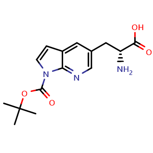 (2R)-2-amino-3-(1-tert-butoxycarbonylpyrrolo[2,3-b]pyridin-5-yl)propanoic acid