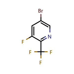 5-bromo-3-fluoro-2-(trifluoromethyl)pyridine