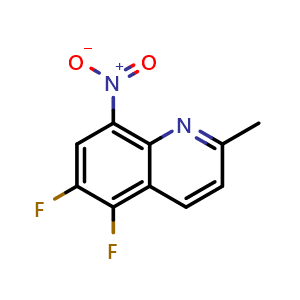 5,6-difluoro-2-methyl-8-nitroquinoline