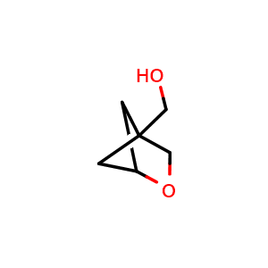 Chemical structure of 2-oxabicyclo[2.1.1]hexan-4-ylmethanol , CAS 1782594-07-3, AChemBlock T90205