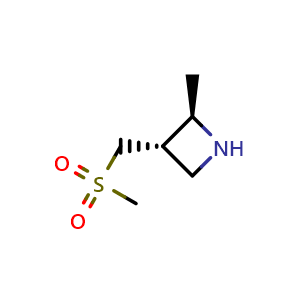 (2R,3S)-2-methyl-3-(methylsulfonylmethyl)azetidine
