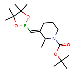 tert-butyl (3E)-2-methyl-3-[(4,4,5,5-tetramethyl-1,3,2-dioxaborolan-2-yl)methylene]piperidine-1-carboxylate