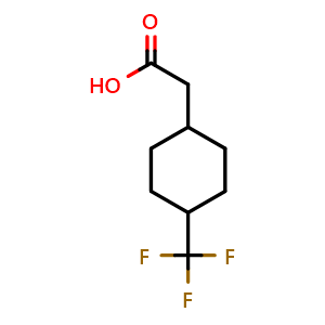 2-[4-(trifluoromethyl)cyclohexyl]acetic acid