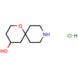 1-oxa-9-azaspiro[5.5]undecan-4-ol hydrochloride