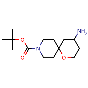 tert-butyl 4-amino-1-oxa-9-azaspiro[5.5]undecane-9-carboxylate