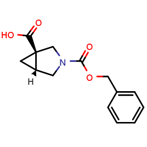(1R,5R)-3-benzyloxycarbonyl-3-azabicyclo[3.1.0]hexane-1-carboxylic acid