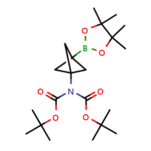 tert-butyl N-tert-butoxycarbonyl-N-[3-(4,4,5,5-tetramethyl-1,3,2-dioxaborolan-2-yl)-1-bicyclo[1.1.1]pentanyl]carbamate