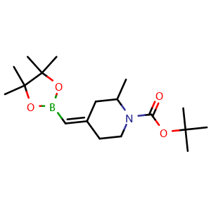 tert-butyl (4Z)-2-methyl-4-[(4,4,5,5-tetramethyl-1,3,2-dioxaborolan-2-yl)methylene]piperidine-1-carboxylate
