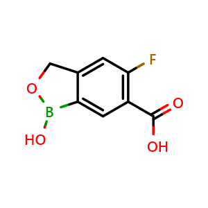 5-fluoro-1-hydroxy-1,3-dihydrobenzo[c][1,2]oxaborole-6-carboxylic acid