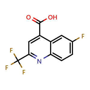 6-fluoro-2-(trifluoromethyl)quinoline-4-carboxylic acid