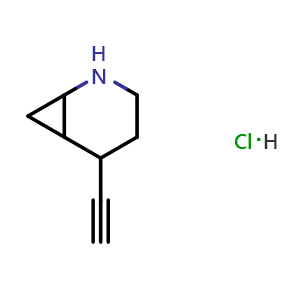 5-ethynyl-2-azabicyclo[4.1.0]heptane hydrochloride